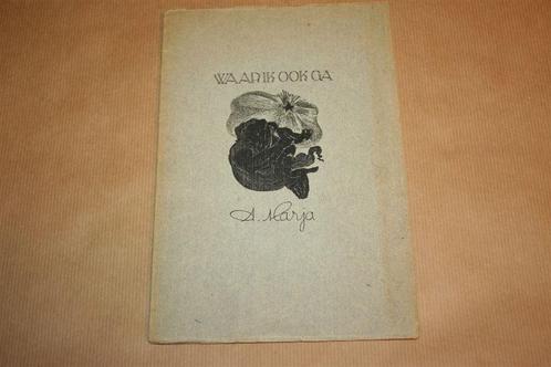 Waar ik ook ga - Gedichten - A. Marja - 1945 !!, Boeken, Gedichten en Poëzie, Gelezen, Ophalen of Verzenden