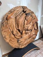 Houten schijf 90 cm doorsnede, Huis en Inrichting, Woonaccessoires | Kransen, Ophalen, Zo goed als nieuw