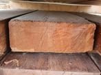 Gelamineerde hardhouten balken teak ( 002 ), Gebruikt, Balken, Ophalen