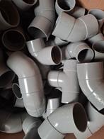 Nieuwe PVC hulpstukken 50mm & 40mm, Doe-het-zelf en Verbouw, Buizen en Afvoer, Bochten, Pvc, Nieuw, Ophalen of Verzenden