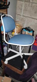 ÖRFJÄLL IKEA bureaustoel, Huis en Inrichting, Bureaustoelen, Ophalen, Zo goed als nieuw, Blauw
