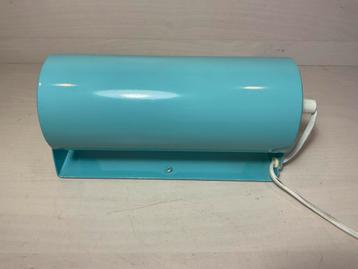 Vintage blauw bedlampje leeslampje Ikea V413 E14 fitting beschikbaar voor biedingen