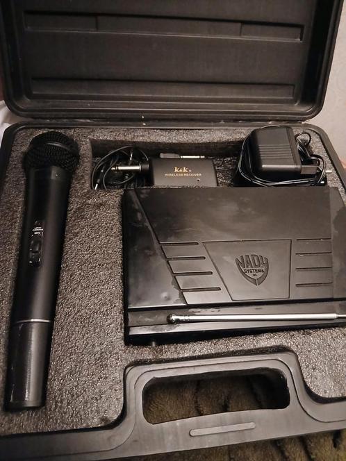 Nady Encore 1 Wireless Microfoon set, Muziek en Instrumenten, Microfoons, Zo goed als nieuw, Zangmicrofoon, Draadloos, Ophalen of Verzenden