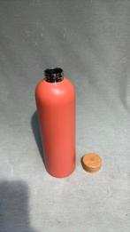 RVS Drinkfles ·1L- met Bamboe dop.  Robuust & dubbelwandig, Ophalen of Verzenden, Nieuw