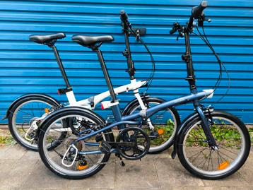 2x Z.G.A.N BTWIN Tilt 500 Vouwfietsen met 7 Versnellingen beschikbaar voor biedingen