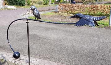 BALANSPRIKKER / IJSVOGEL / RVS/ TUINPRIKKER beschikbaar voor biedingen