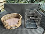 Honden bench en mand te koop, Dieren en Toebehoren, Hondenmanden, Ophalen, Zo goed als nieuw