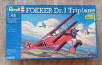 Bouwpakket vliegtuig Fokker DRI Triplane - Revell - 1/48, Hobby en Vrije tijd, Overige merken, 1:72 tot 1:144, Gebruikt, Ophalen of Verzenden