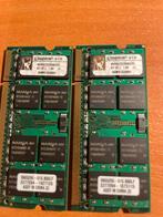 2GB DDR2 667 PC2-5300S KVR667D2S5/2G SODIMM Laptop Memor, Computers en Software, RAM geheugen, Ophalen of Verzenden, Zo goed als nieuw