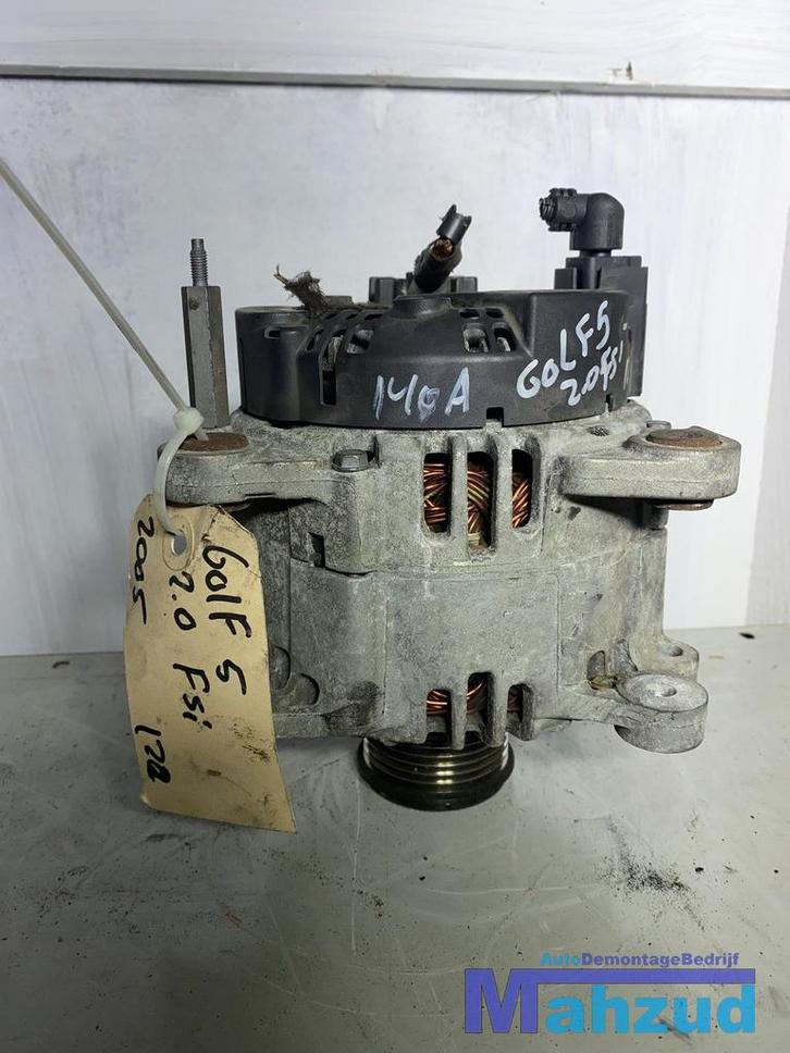VW AG GOLF 5 2.0 FSI Dynamo 06F903023C 140A, Auto-onderdelen, Motor en Toebehoren, Volkswagen, Gebruikt, Ophalen of Verzenden