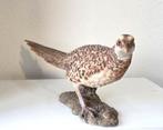Kerstbeeldje levensechte fazant beeldje Hars, Ophalen of Verzenden