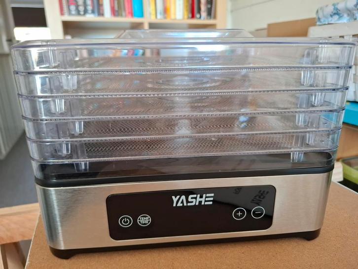 Yashe FD-1019 Food Dehydrator Voedseldroger, Witgoed en Apparatuur, Slowcookers, Zo goed als nieuw, Timer, Ophalen of Verzenden