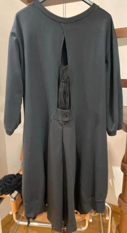 Ischiko jurk in maat XL, Kleding | Dames, Jurken, Zo goed als nieuw, Maat 46/48 (XL) of groter, Zwart, Onder de knie, Verzenden