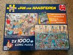 Combidoos Jan van Haasteren, Ophalen of Verzenden, 500 t/m 1500 stukjes, Zo goed als nieuw, Legpuzzel