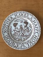 Engels wandbord voor moeder, Antiek en Kunst, Antiek | Wandborden en Tegels, Ophalen of Verzenden