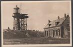 vlieland  gezicht op de vuurtoren, Verzamelen, Verzenden, 1940 tot 1960, Gelopen, Waddeneilanden
