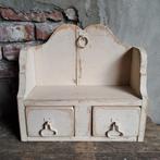 Leuk landelijk kastje met 2 laatjes 38x15x35cm *Etage3*, ., Ophalen of Verzenden, Zo goed als nieuw, .