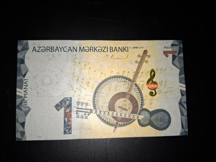 ### Azerbeidzjan 1 manat 2020 ###, Postzegels en Munten, Bankbiljetten | Azië, Midden-Oosten, Ophalen of Verzenden