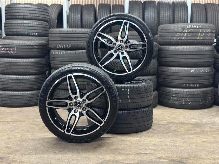18 inch Origineel A klasse Mercedes 5mm continental €799,-, Auto-onderdelen, Banden en Velgen, Banden en Velgen, Zomerbanden, 18 inch