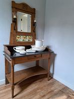 Toilettafel, Ophalen