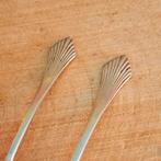 2 sierlijke vintage theelepeltjes, Ophalen of Verzenden