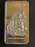 1 ounce zilver baar Schwaben, Ophalen of Verzenden, Zilver