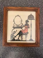 Papierknipsel Slavernij Periode Ingelijst, Ophalen of Verzenden