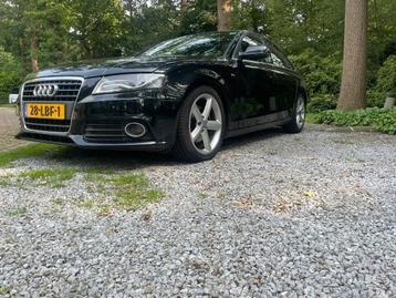 Audi A4 S-line 1.8 TFSI | Zwart Metallic | 2010 | APK 2026