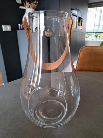 Holmegaard DWL, design windlicht, 25 cm hoog, leren handvat beschikbaar voor biedingen