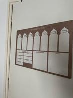 Islamitische weekplanner, Huis en Inrichting, Minder dan 50 cm, Nieuw, Kunststof, Ophalen of Verzenden