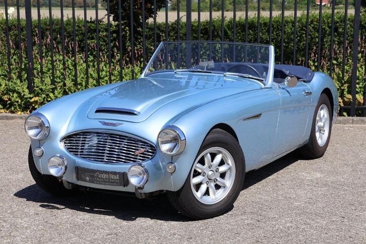 Austin Healey 3000 MK1 BT7, Auto's, Austin, Bedrijf, Benzine, Cabriolet, Handgeschakeld, Geïmporteerd, Blauw, Blauw, Ophalen