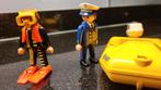 Rescue team playmobiel bootje en 2 poppetjes, Kinderen en Baby's, Speelgoed | Playmobil, Ophalen of Verzenden, Zo goed als nieuw