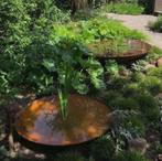 waterschaal corten 600x140mm, Ophalen, Minder dan 30 cm, Rond, Nieuw