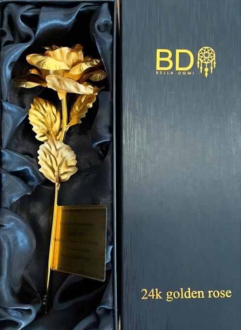 Gouden roos, Sieraden, Tassen en Uiterlijk, Overige Accessoires, Nieuw, Ophalen of Verzenden