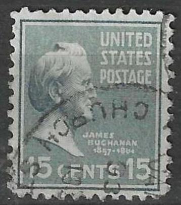 USA 1938 - Yvert 385 - James Buchanan (ST) beschikbaar voor biedingen