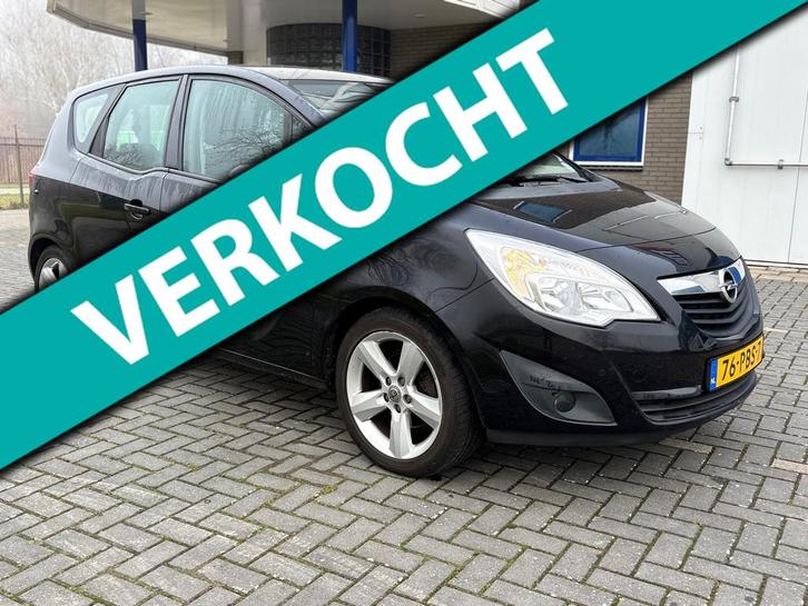 Opel Meriva 1.4 Edition airco/cruise/controlNL, Auto's, Opel, Bedrijf, Te koop, Meriva, ABS, Airbags, Airconditioning, Bluetooth