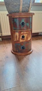 Bijzet kastje, Huis en Inrichting, Ophalen, Minder dan 50 cm, 1 of 2 laden, Zo goed als nieuw