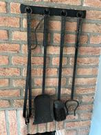 Haardset zwart, Huis en Inrichting, Haarden, Ophalen of Verzenden, Gebruikt