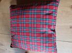 SCHOTSE RUIT KUSSEN ❤️❤️ RODE RUIT TARTAN, Ophalen of Verzenden, Nieuw, Rood, Vierkant