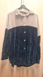 Leuke winterblouse beige zwart maat 48 gedragen, Ophalen of Verzenden, Gedragen, Maat 46/48 (XL) of groter, Overige kleuren