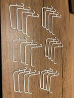 IKEA Skadis Beugels - Set van 12, Huis en Inrichting, Woonaccessoires | Kapstokken, Ophalen, Wandhaken, Zo goed als nieuw, Minder dan 100 cm