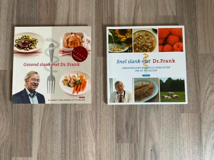 Boek Gezond slank met Dr. Frank, Boeken, Kookboeken, Zo goed als nieuw, Nederland en België, Ophalen of Verzenden