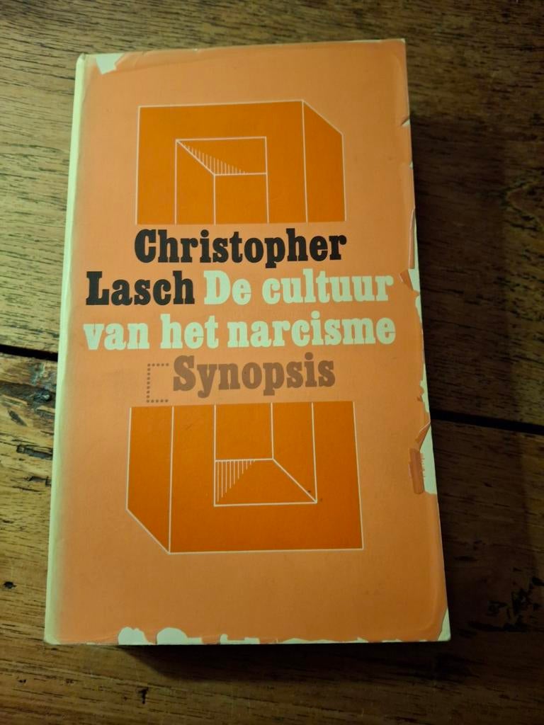 C. Lasch. De cultuur van het narcisme., Boeken, Ophalen of Verzenden, Gelezen