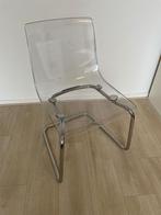 Transparante stoel (IKEA Tobias), Huis en Inrichting, Stoelen, Ophalen, Gebruikt, Overige kleuren, Eén