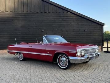 Chevrolet IMPALA SS Convertible 1963 Gerestaureerd NL-kentek beschikbaar voor biedingen
