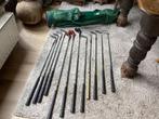 Golf sticks 12 stuks in bijhorende tas voor, € 30, Sport en Fitness, Golf, Ophalen, Zo goed als nieuw, Tas, Overige merken