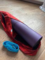 Yogamat extra dik + yogatas en strap, Ophalen, Zo goed als nieuw, Yogamat