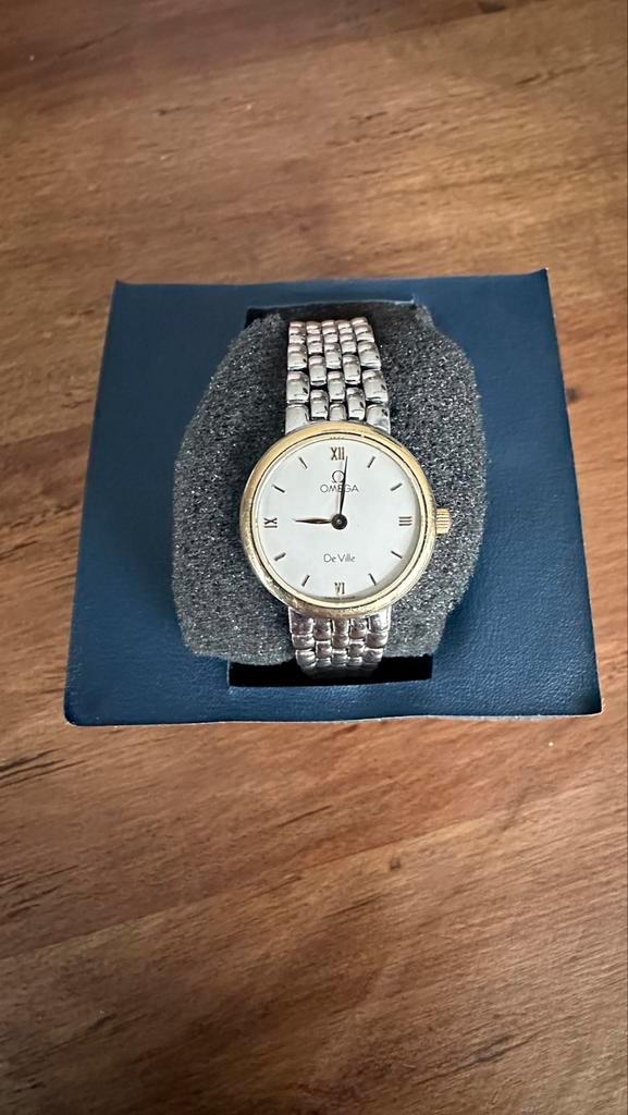 Omega De Ville quartz vintage dameshorloge, Sieraden, Tassen en Uiterlijk, Horloges | Dames, Gebruikt, Polshorloge, Overige merken