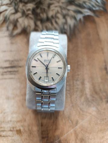 Bwc automatic retro antiek Zwitsers horloge automaat beschikbaar voor biedingen