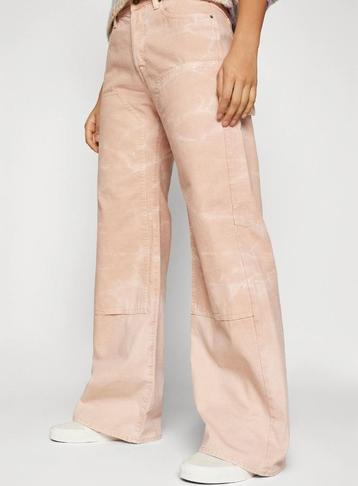 G-star bowey wide leg jeans / spijkerbroek roze maat 31 beschikbaar voor biedingen